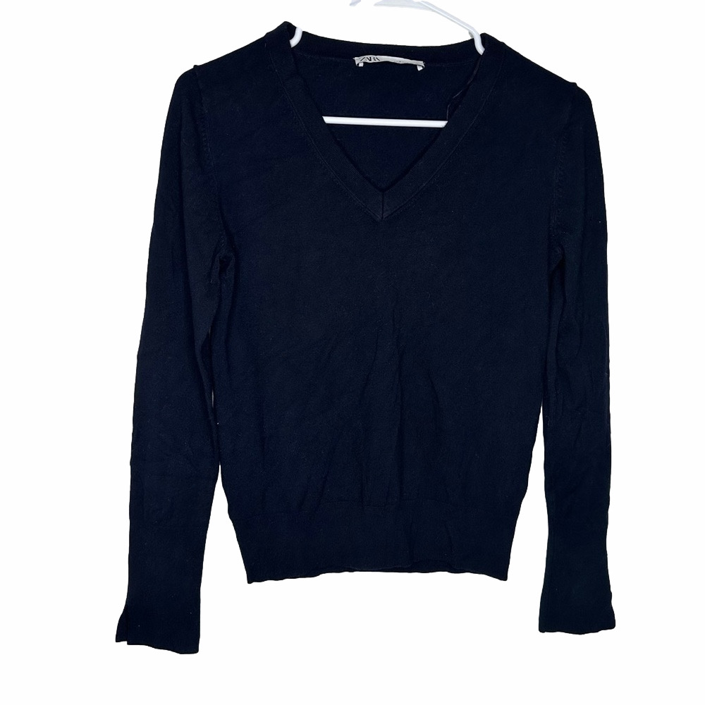 ZARA Black Top Size Medium